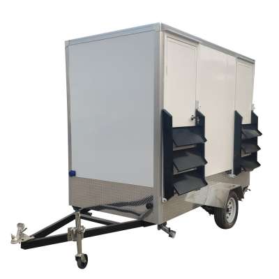 Mobile Environmental Moduler Trailer Toilet