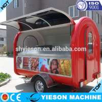 Best Price fast food mobile hot dog trailer For Sale