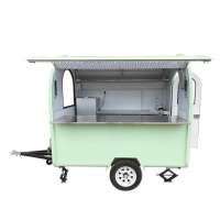 Cheap price fiberglass mobile deep fryer food trailer