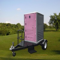 Outdoor mobile bathroom portable restroom trailers portable toilets for sale